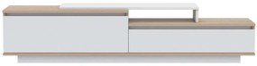Έπιπλο Τηλεόρασης Pure 768ESL1902 180x35x42cm Sonoma-White