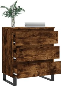 vidaXL Ντουλάπι Καπνιστή Δρυς 60x35x70 εκ. από Επεξεργασμένο Ξύλο