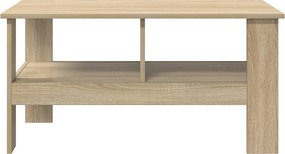 vidaXL Τραπεζάκι σαλονιού Δρύς Sonoma 90 x 50 x 45 cm