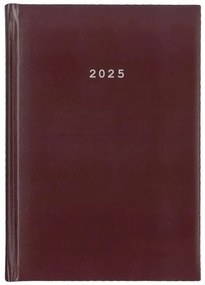 Next ημερολόγιο 2025 basic ημερήσιο δετό μπορντώ 14x21εκ.  τμχ.