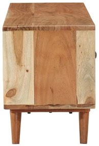 vidaXL Έπιπλο Τηλεόρασης 112 x 30 x 40 εκ. από Μασίφ Ξύλο Ακακίας