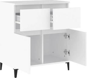 vidaXL Συρταριέρα Λευκή 60 x 35 x 70 εκ. από Επεξεργασμένο Ξύλο