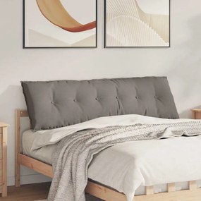 vidaXL Μαξιλάρι Πλάτης Taupe 160 x 19 x 50 εκ ύφασμα