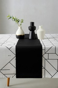 Stewehome Μοντέρνο και κομψό τραπεζομάντηλο από 100% λινό για τραπέζια 50x150 cm