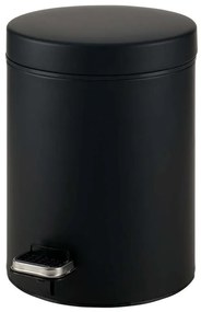 Κάδος Απορριμμάτων 8Lt 08-500-403 23x32cm Classic Black Mat Pam&Co Stainless Steel