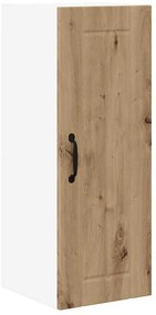 vidaXL Κρεμαστό ντουλάπι κουζίνας Lucca Artisan Δρυς 30 x 31 x 80 εκ.