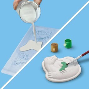 Σετ Ζωγραφικής SES Creative 2 in 1 Dinosaurs