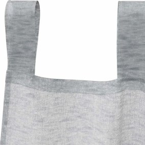 vidaXL Κουρτίνα βυσσινί 2 pcs Σκούρο Γκρι 260 x 140 εκ. Πολυεστέρας