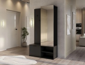 Έπιπλο Υποδοχής Oratto-Μαύρο