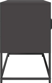 ντουλάπι τηλεόρασης vidaXL Μαύρο 100,5x39x60,5 cm