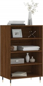 vidaXL Ραφιέρα Καφέ Δρυς 57 x 35 x 90 από Επεξεργασμένο Ξύλο