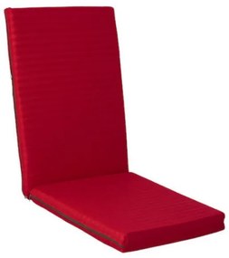 Bonsai Home Μαξιλάρι Καρέκλας με Πλάτη 95x40cm Κόκκινο