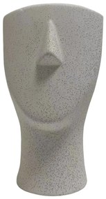 ΕΠΙΤΡΑΠΕΖΙΟ ΚΕΡΑΜΙΚΟ ΔΙΑΚΟΣΜΗΤΙΚΟ HUMANS HM4632 ΥΠΟΛΕΥΚΟ ΚΡΥΣΤΑΛΛΙΚΟ Φ13x22Υεκ