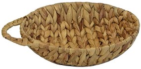 Διακοσμητικός Δίσκος 00.06.68521 Φ24x7cm Natural Hydrohyacinth