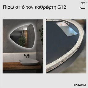 Άτυπος καθρέφτης με Φως LED G12