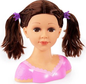 Προτομή Reig Charlene Super Model Χτένισμα και μακιγιάζ Μελαχρινή περούκα