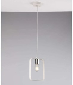 Φωτιστικό Οροφής Smith I-SMITH-S1-BCO 1xE27 19,5x150cm White Luce Ambiente Design Μέταλλο