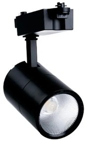 Σποτ Ράγας T00201 μεταλλικό LED 30W 3000K Inlight-T00201-BL-Μαύρο T00201-BL