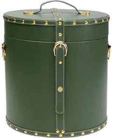 Διακοσμητικό Κουτί Dressy Πράσινο 31.5x31.5x34εκ. - Πράσινο