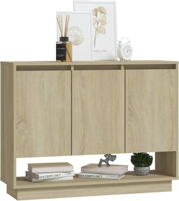 vidaXL Συρταριέρα Sonoma Δρυς 97x31x75 εκ. Επεξεργασμένο Ξύλο
