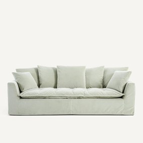 Καναπές από βελούδο stonewashed, OTAVIA