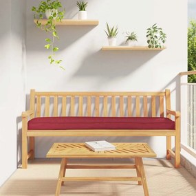 vidaXL Μαξιλάρι παλέτας Μπορντό 180 x 40 x 8 εκ. Ύφασμα Oxford