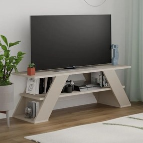 Megapap Έπιπλο Τηλεόρασης Farfalla Sandstone 120x33,5x40εκ.
