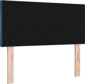 vidaXL LED κεφαλάρι Μπλε 90 cm ύφασμα