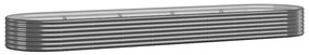 vidaXL Ζαρντινιέρα Ανθρακί 396x100x36εκ Γαλβανισμένος χάλυβας