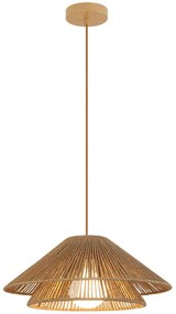 Φωτιστικό Οροφής 25429 Φ40x18cm 1xE27 40W Natural