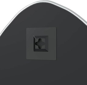 vidaXL Καθρέφτης Τοίχου Ασημί 50 x 40 εκ.