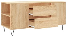 vidaXL Τραπεζάκι Σαλονιού Sonoma Δρυς 102x44,5x50 εκ. Επεξεργ. Ξύλο