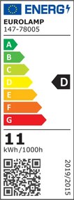 Λάμπα LED Eurolamp E27/11W/6500K/1600Lm 147-78005