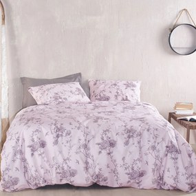 Παπλωματοθήκη Μονή (Σετ 160x250) Rythmos Next Aurora Purple