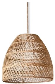 Ceiling Light S Line Ø60cm Rattan Cuba Χειροποίητο Κρεμαστό S1660-00N3