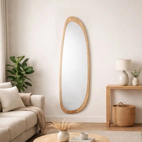Καθρέφτης Τοίχου (50x160) Spitishop Napoli Natural