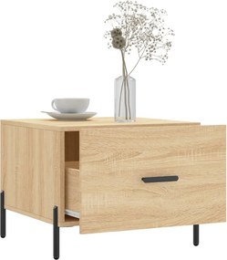 vidaXL Τραπεζάκια Σαλονιού 2 τεμ Sonoma Δρυς 50x50x40 εκ Επεξ. Ξύλο