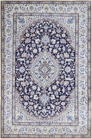 Χειροποίητο Χαλί Persian Nain Wool-Silk 200Χ294 200Χ294cm