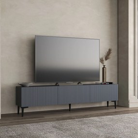 Έπιπλο Τηλεόρασης Ανθρακί LAFREN 180x31.4x45