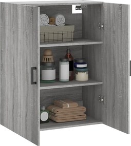 vidaXL Ντουλάπι Τοίχου Γκρι Sonoma 69,5 x 34 x 90 εκ.