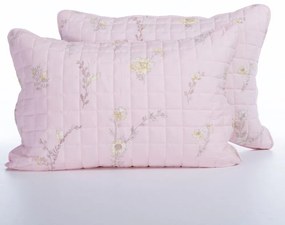 Μαξιλαροθήκες Irida (Σετ 2τμχ) Pink Nef-Nef Homeware 52 X 72 Microfiber-Polyester