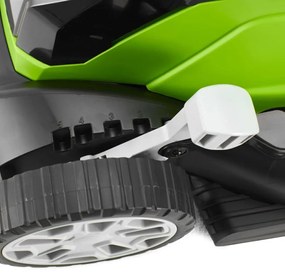 Greenworks Μηχανή Γκαζόν με 2 Μπαταρίες 40 V 2 Ah G40LM35 2501907UC
