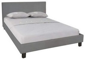 Κρεβάτι Διπλό Wilton Ε8054,F2 169x213x89/160x200cm Grey Double Metal,Fabric,Wood