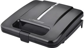 Τοστιέρα 1000W Μαύρο 2 Τριγωνικές Θέσεις Parmigiano ESPEKT010 Esperanza ESPEKT010