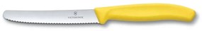 Μαχαίρι Γενικής Χρήσης 6.7836.L118 11cm Yellow Victorinox Πολυπροπυλένιο