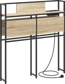 vidaXL Κεφαλάρι Αποθήκης με αποθήκευση Sonoma Δρυς Επεξεργασμένο ξύλο