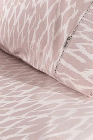 ΣΕΝΤΟΝΙ MAGMA DUSTY PINK FLANNEL 165X200+35  ΛΑΣΤΙΧΟ  ΣΕΤ 4ΤΜΧ - Guy Laroche