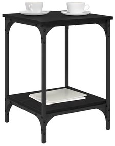 vidaXL Τραπεζάκι σαλονιού Μαύρη Οξυά 40 x 40 x 55 εκ