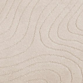 vidaXL Χαλιά χώρου τετράγωνο PALMERAS Μπεζ 120 x 120 cm Πολυεστέρας