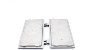 HOT DOG &amp; CORN DOG - Hot Plates (Set Of 2)